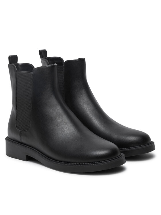MICHAEL Michael Kors MICHAEL Michael Kors Sztyblety Hazel Chelsea Bootie 40F4HZMEEL Czarny