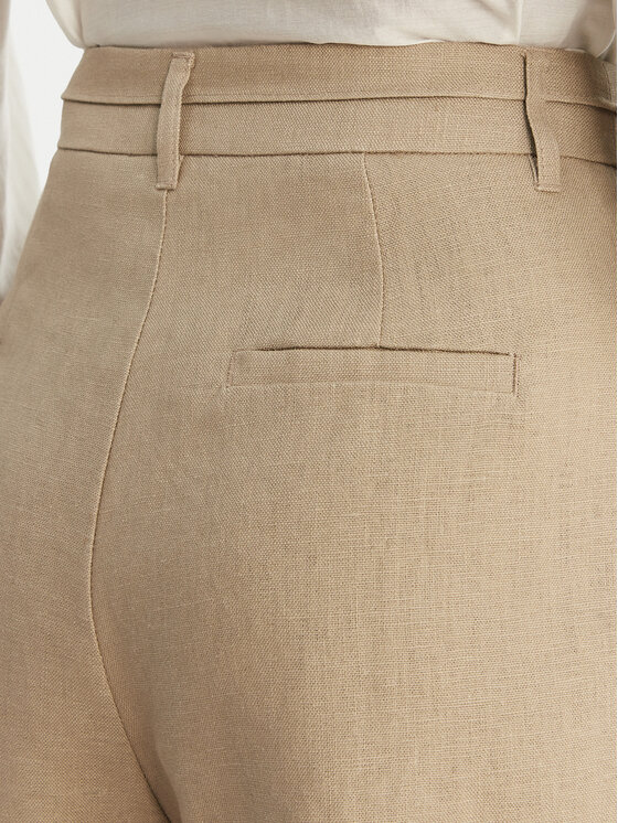 Eleh Eleh Бермуди SS260320 Бежов Relaxed Fit