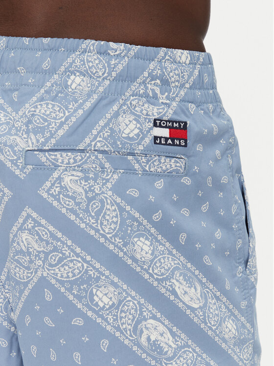 Tommy Jeans Tommy Jeans Шорти з тканини DM0DM21945 Блакитний Loose Fit
