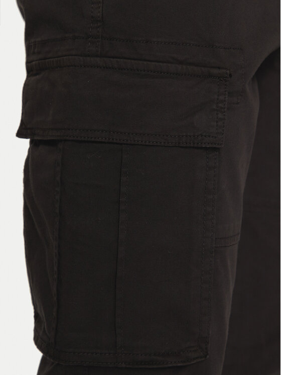 Aeronautica Militare Aeronautica Militare Hlače 242PA1632CT3399 Crna Tapered Fit