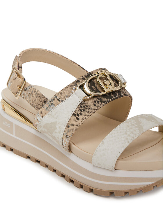 Liu Jo Liu Jo Sandale Maxi Wonder Sandal 30 BA5081 EX289 Bež