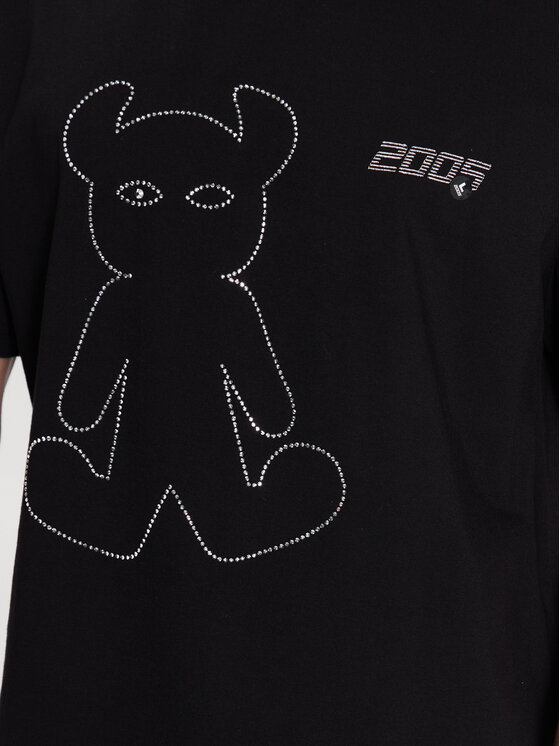 2005 2005 T-Shirt Unisex Horned Černá Regular Fit