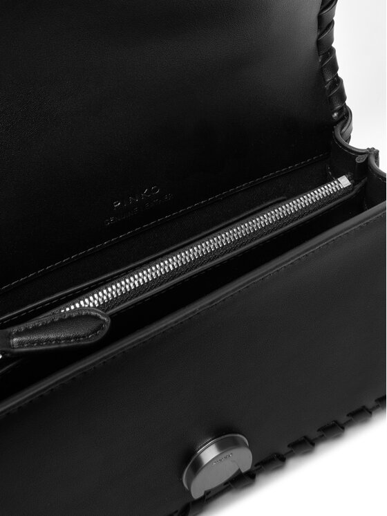 PINKO PINKO Handtasche Love One Mini Cl. AI 25-26 PLTT 100059 A2OR Schwarz