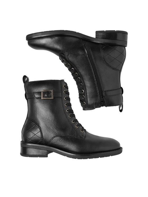 Lasocki Lasocki Schnürschuhe CEO-WI23-ALEGRA-03 Schwarz