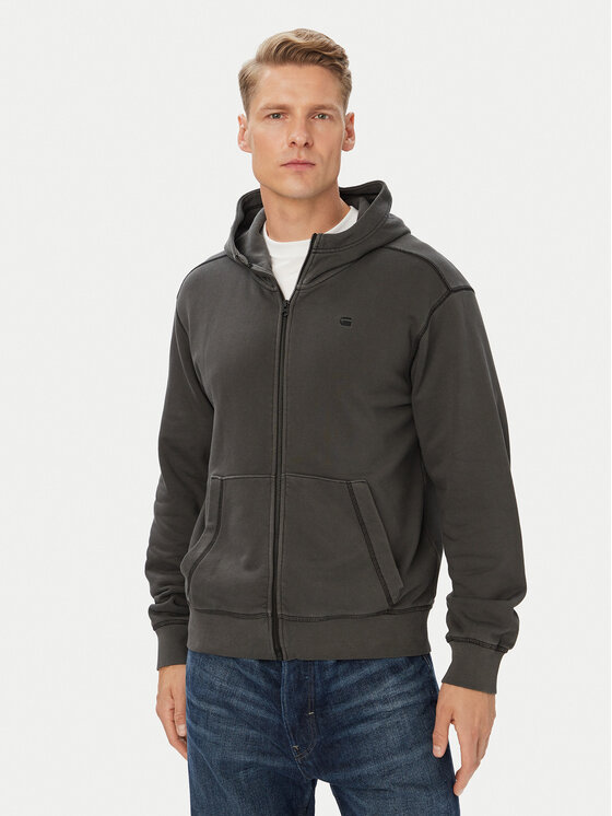 G-Star Raw Hanorac Unit D30718 D969 Negru Regular Fit