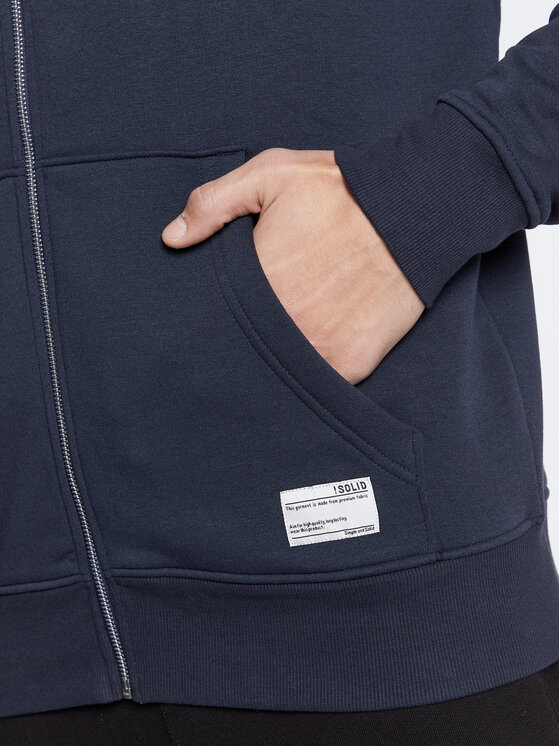Solid Solid Felpa 21107421 Blu scuro Regular Fit