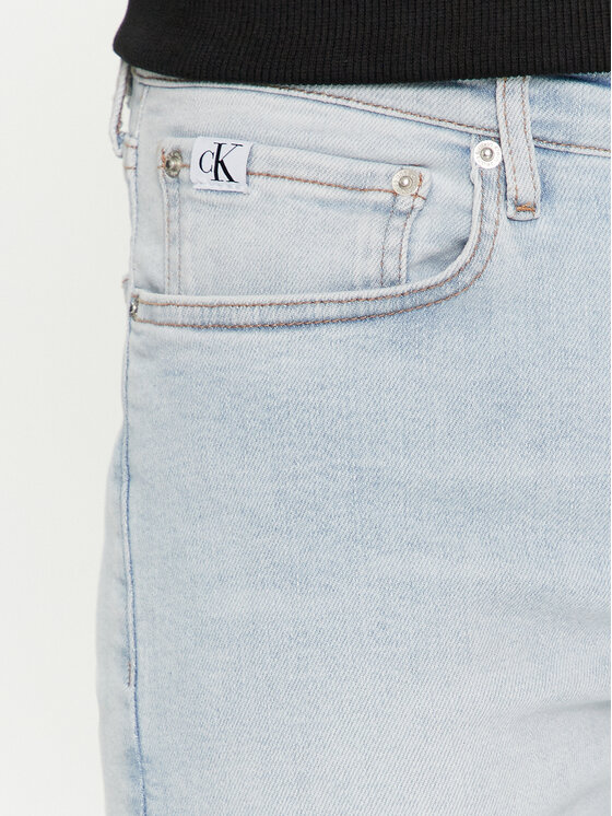Calvin Klein Jeans Calvin Klein Jeans Jeans hlače J30J324850 Svetlo modra Skinny Fit