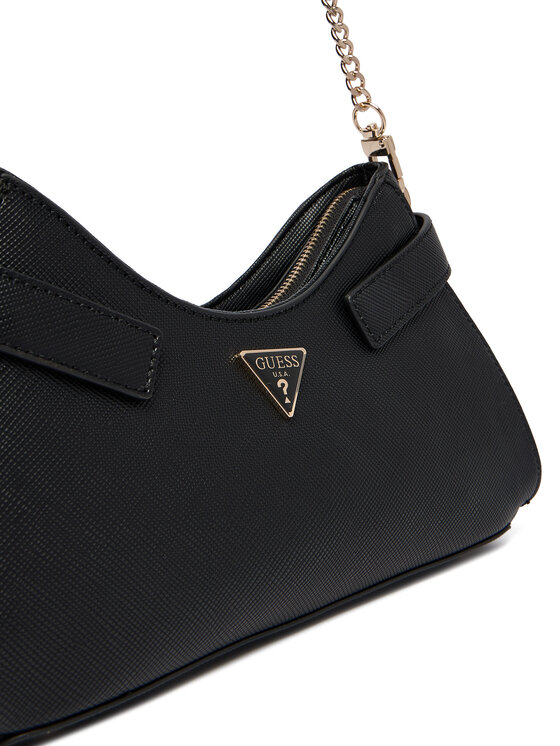 Guess Guess Дамска чанта Serenova HWZG80 91180 Черен