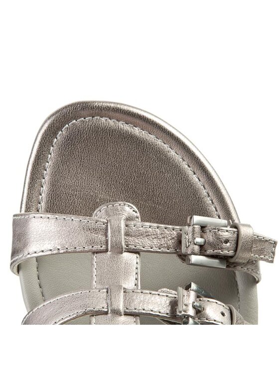 ECCO Sanda y Bouillon Sandal II 35257301459 Srebrny Modivo.pl