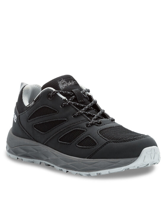 Jack Wolfskin Jack Wolfskin Trekking čevlji Woodland 2 Texapore Low 4059811 Črna