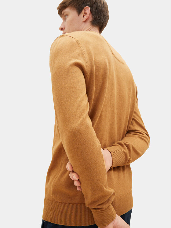 Tom Tailor Tom Tailor Megztinis 1027661 Ruda Regular Fit