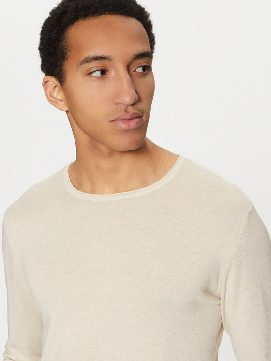 Selected Homme Selected Homme Pulover 16079774 Bej Regular Fit
