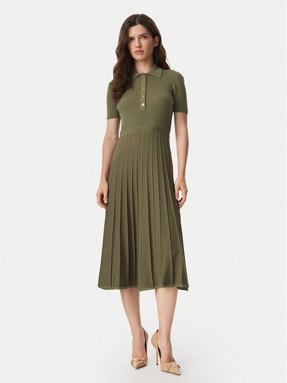 MICHAEL Michael Kors MICHAEL Michael Kors Ежедневна рокля MT5834F33D Зелен Regular Fit
