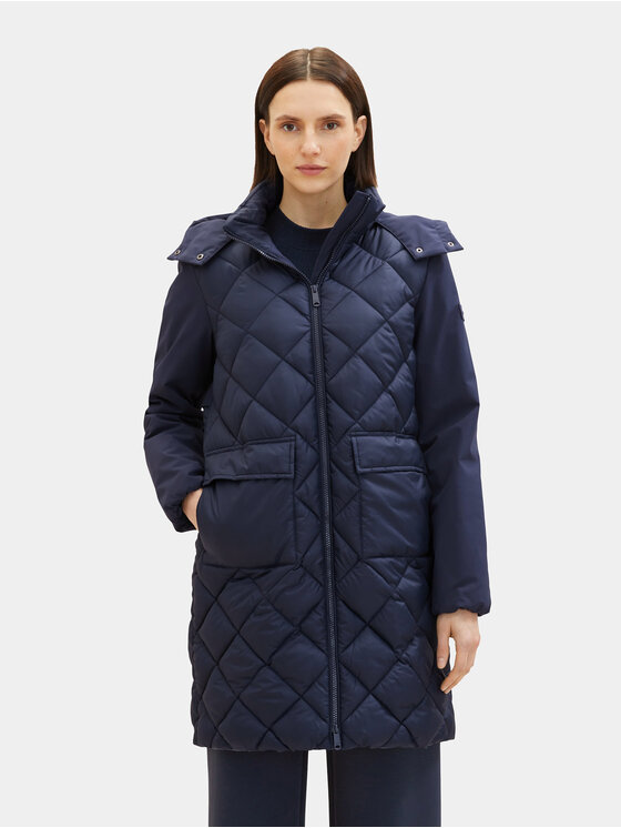 Tom Tailor Tom Tailor Bunda pro přechodné období 1036722 Tmavomodrá Regular Fit