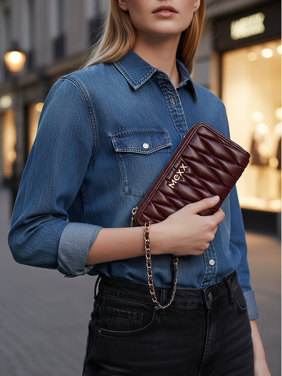 MEXX MEXX Pénztárca CEO-MEXX-W1-001-AW25 Bordó