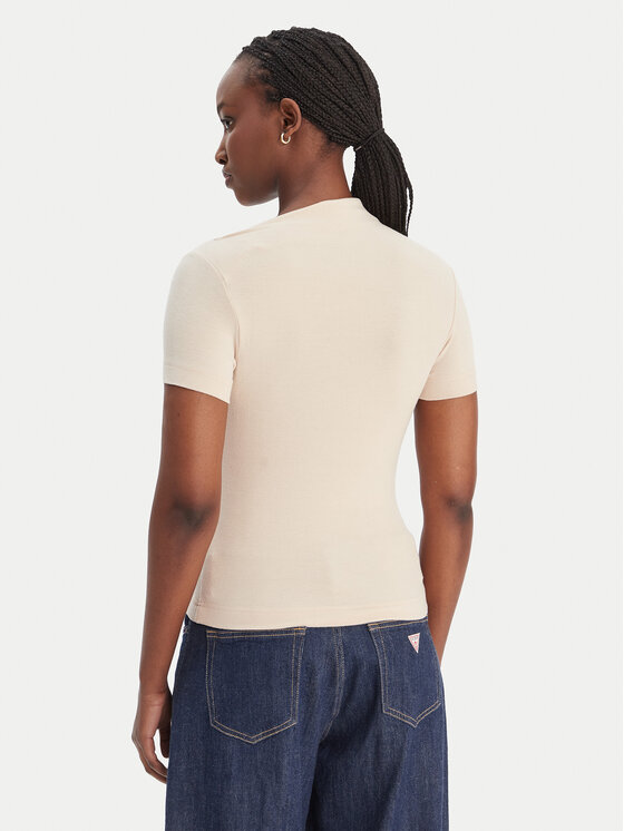 Guess Guess Блуза W6RP16 KD012 Бежов Regular Fit