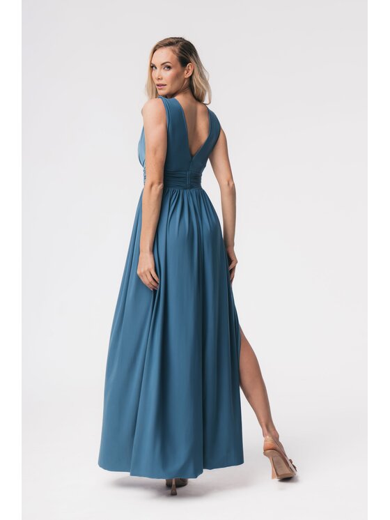 Aurora Aurora Večerní šaty Aurelia (jeans) Modrá Feminine Fit