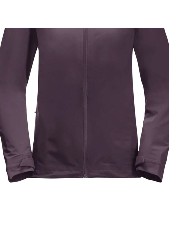 Jack Wolfskin Jack Wolfskin Kurtka przejściowa Highest Peak 3l Jkt W Fioletowy Regular Fit