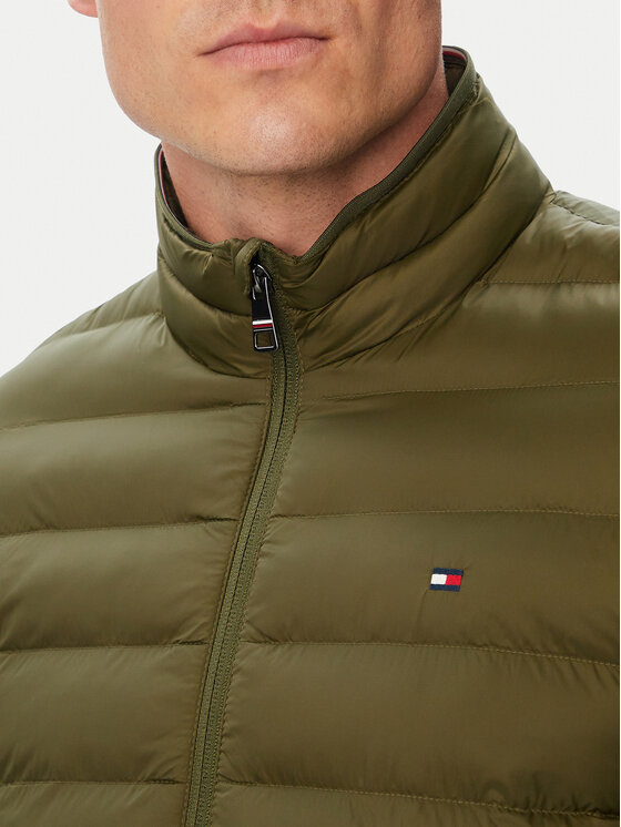 Tommy Hilfiger Tommy Hilfiger Prijelazna jakna MW0MW37634 Kaki Regular Fit