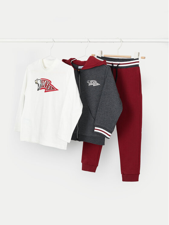 Mayoral Mayoral Set Sweatshirt, Bluse und Hose 4878 Bunt Regular Fit
