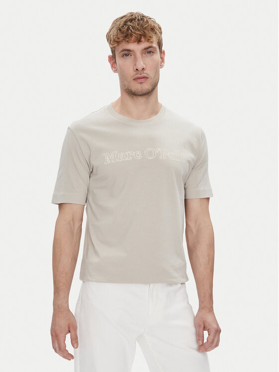 Marc O'Polo Marc O'Polo T-särk 526 2012 51154 Beež Regular Fit
