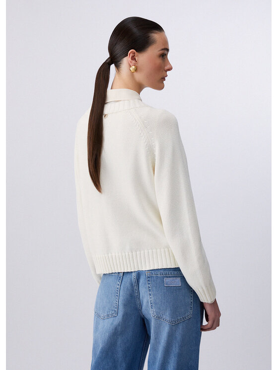 Liu Jo Liu Jo Maglione WA6219MA97P10701 Bianco Regular Fit