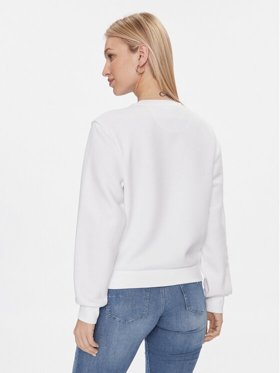 Guess Guess Sweatshirt W4RQ15 K9Z21 Weiß Regular Fit