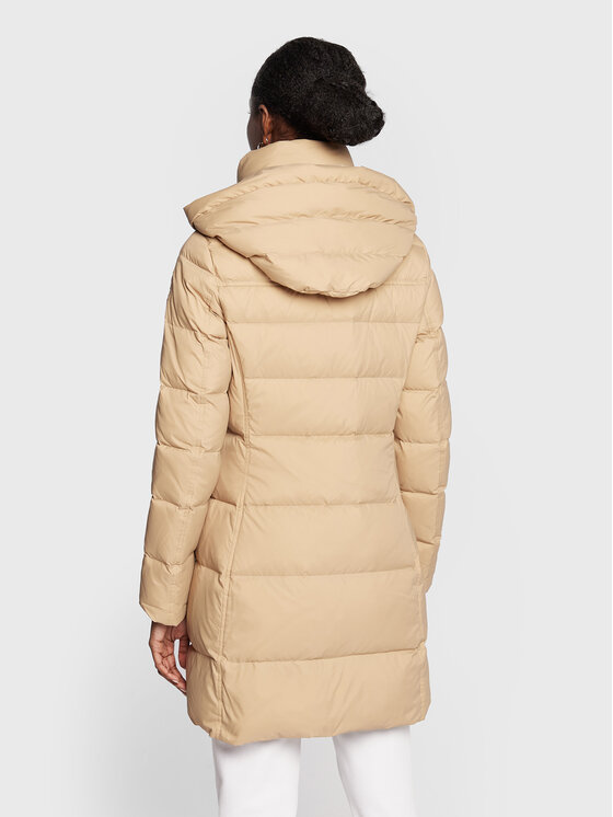 Tommy Hilfiger Tommy Hilfiger Puhovka Global WW0WW37448 Bež Regular Fit
