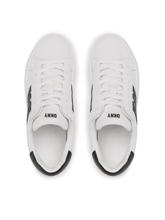 DKNY DKNY Tenisice Abeni Lace Up Sneaker K1300916 Bijela