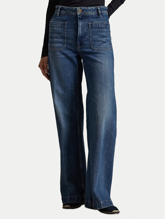 Polo Ralph Lauren Polo Ralph Lauren Džinsi 211969382001 Zils Bootcut Fit