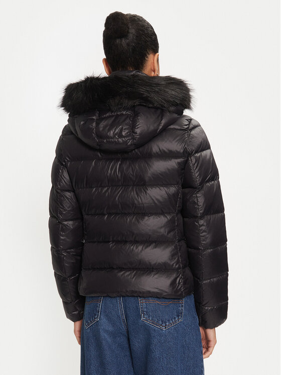 Tommy Hilfiger Tommy Hilfiger Μπουφάν πουπουλένιο WW0WW43520 Μαύρο Regular Fit