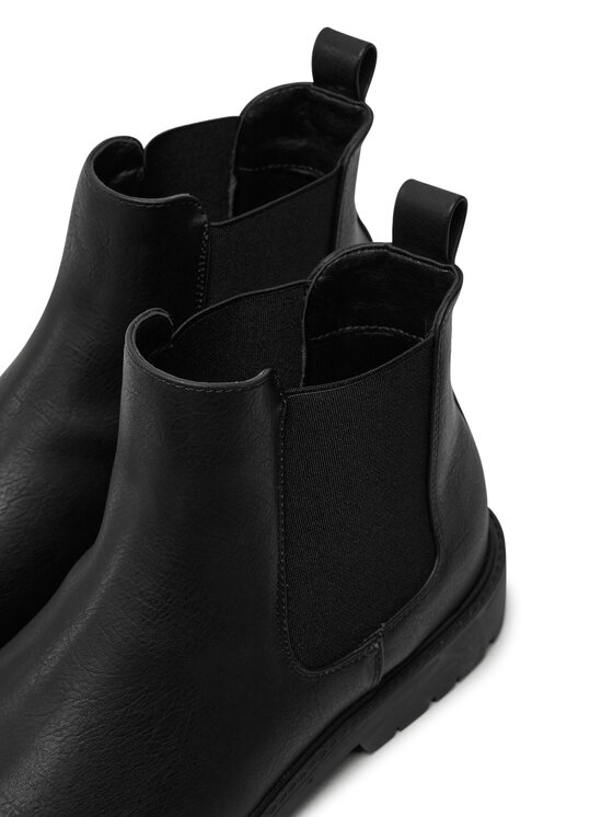 Pierre Cardin Pierre Cardin Gležnjarji Chelsea 4714 Črna
