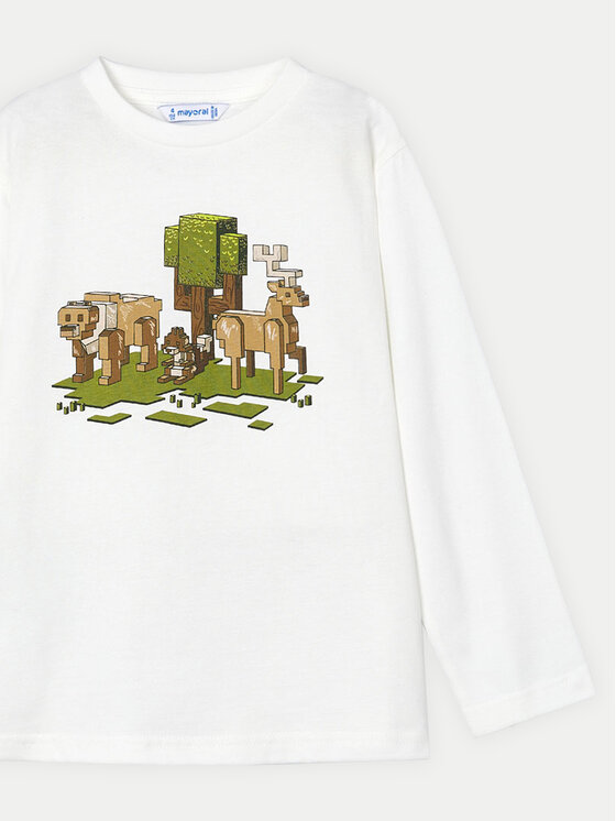 Mayoral Mayoral Särkpluus 4054 Ekrüüvärv Regular Fit