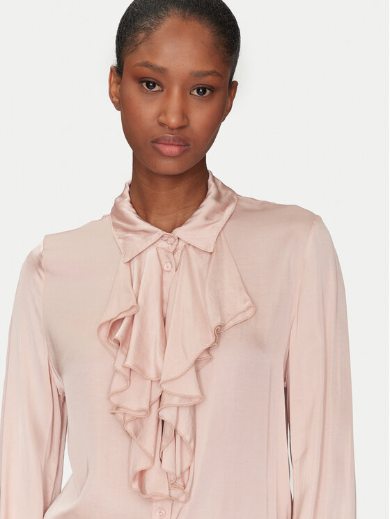 Haveone Haveone Hemd CWG-M013 Rosa Regular Fit