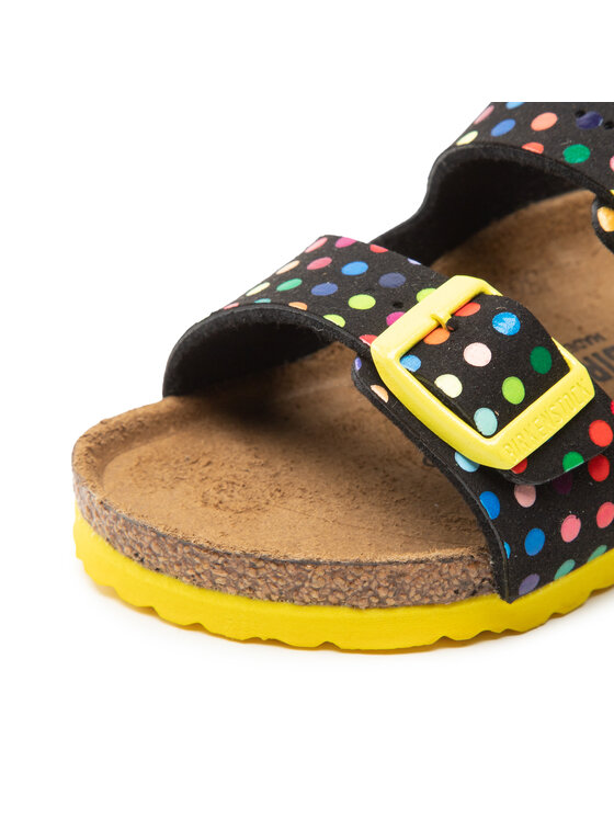 Birkenstock Birkenstock Klapki Arizona Rivet Logo Kids 1023399 Czarny