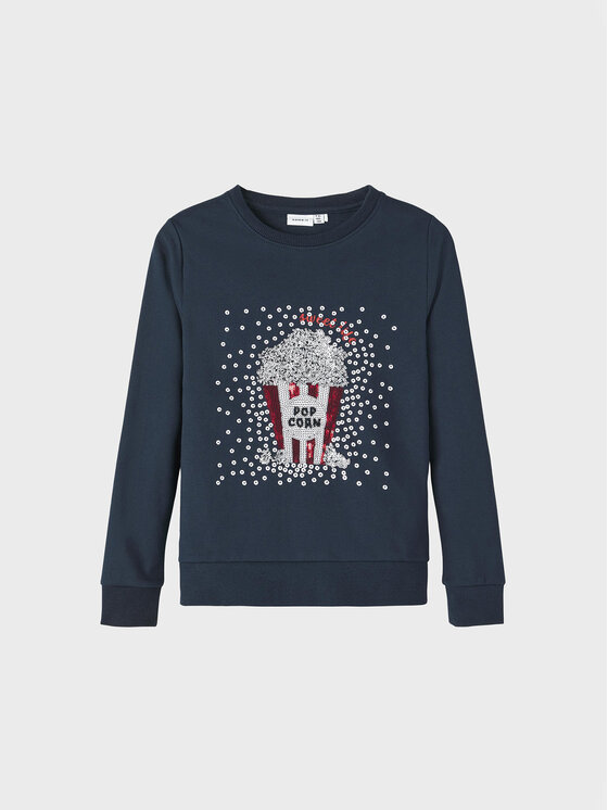 NAME IT NAME IT Sweatshirt 13219588 Dunkelblau Regular Fit