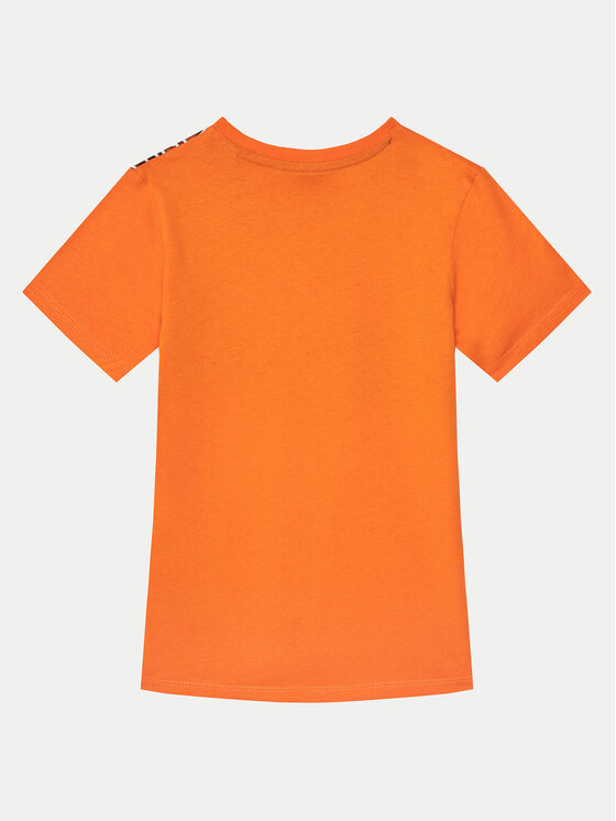 Guess Guess T-Shirt L5RI23 K8HM4 Pomarańczowy Regular Fit