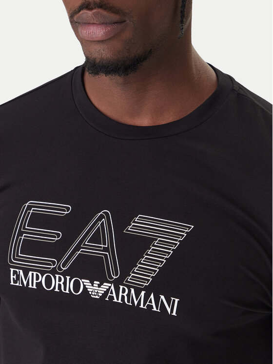EA7 Emporio Armani EA7 Emporio Armani Longsleeve 7M001310 AF10373 UC001 Negru Regular Fit