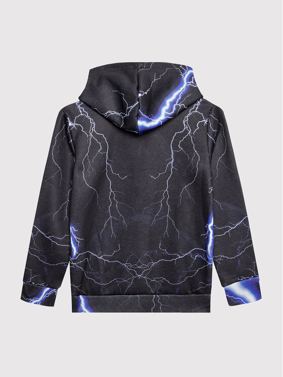 HYPE HYPE Majica dugih rukava ZVLR-109 Crna Regular Fit