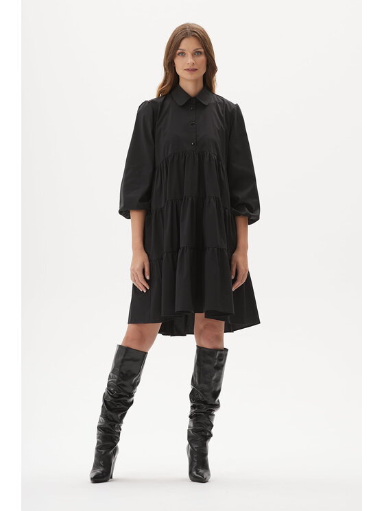 Castellani Castellani Sukienka Mella Czarny Regular Fit