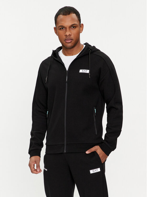 EA7 Emporio Armani EA7 Emporio Armani Jogginganzug 3DPV61 PJUWZ 1200 Schwarz Regular Fit