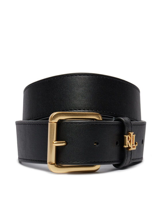 Lauren Ralph Lauren Ceinture femme 412942212001 Noir Modivo.fr