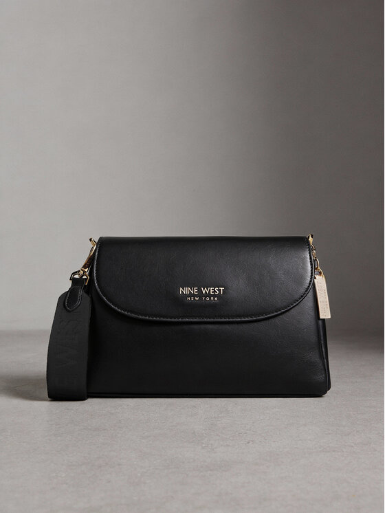 Nine West Nine West Дамска чанта CEO-East-Village-Essential-LX9962 Черен