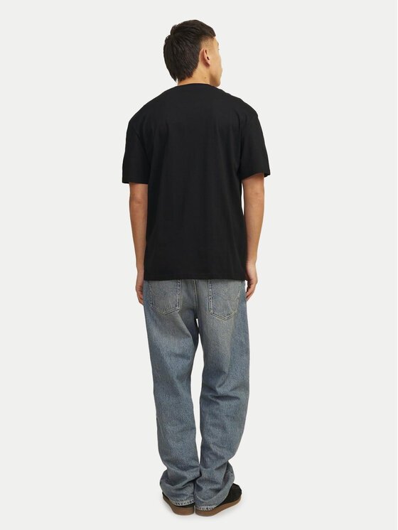 Jack&Jones Jack&Jones Majica Seven Skull 12262491 Črna Regular Fit