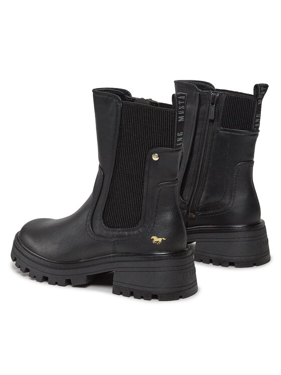 Mustang Mustang Stiefeletten 1469501 Schwarz