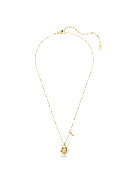 Swarovski Swarovski Naszyjnik Idyllia dwustronne serce 5737288 Złoty
