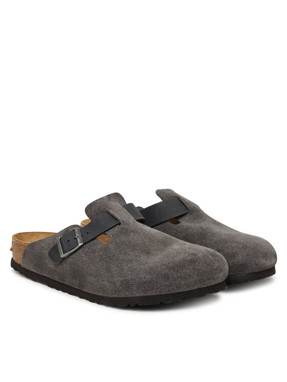 Birkenstock Birkenstock Шльопанці Boston 1032471 Темно-сірий