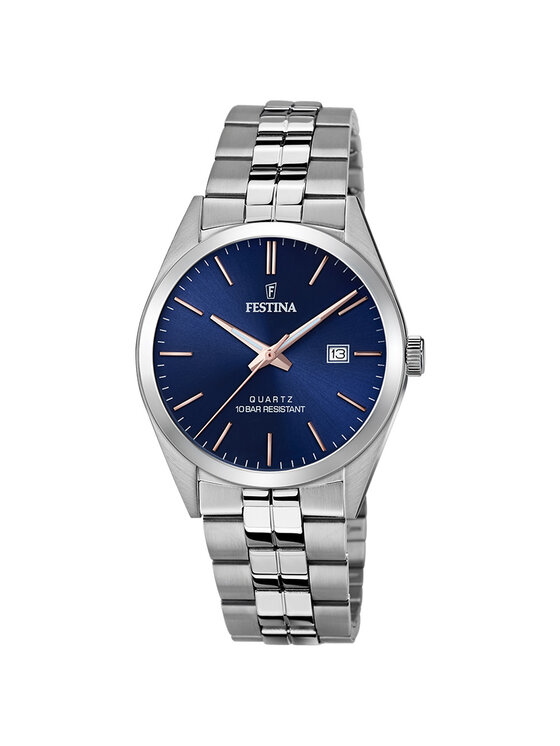 Festina Festina Zegarek F20437-B Srebrny