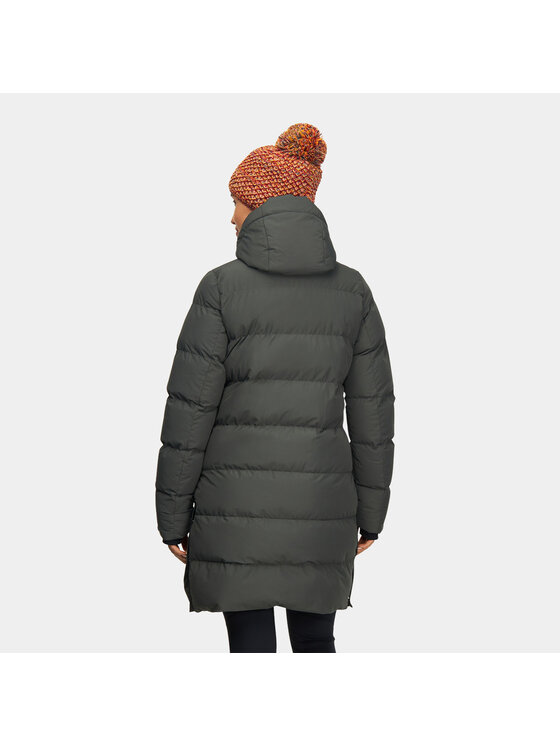 Alpinus Alpinus Płaszcz Iparla Zielony Regular Fit