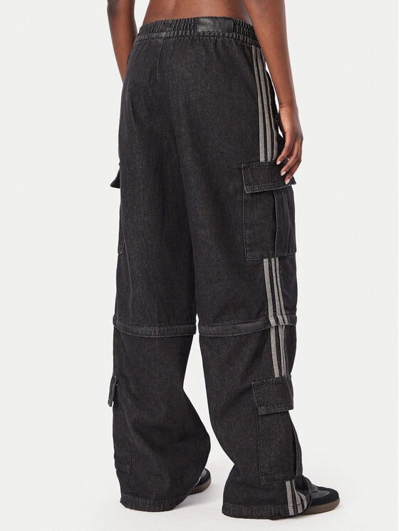adidas adidas Дънки KQ6480 Черен Oversize